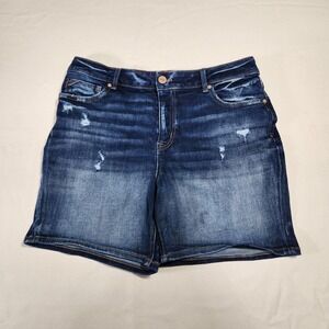 Edgely Women's Denim Shorts High Rise Size 16
